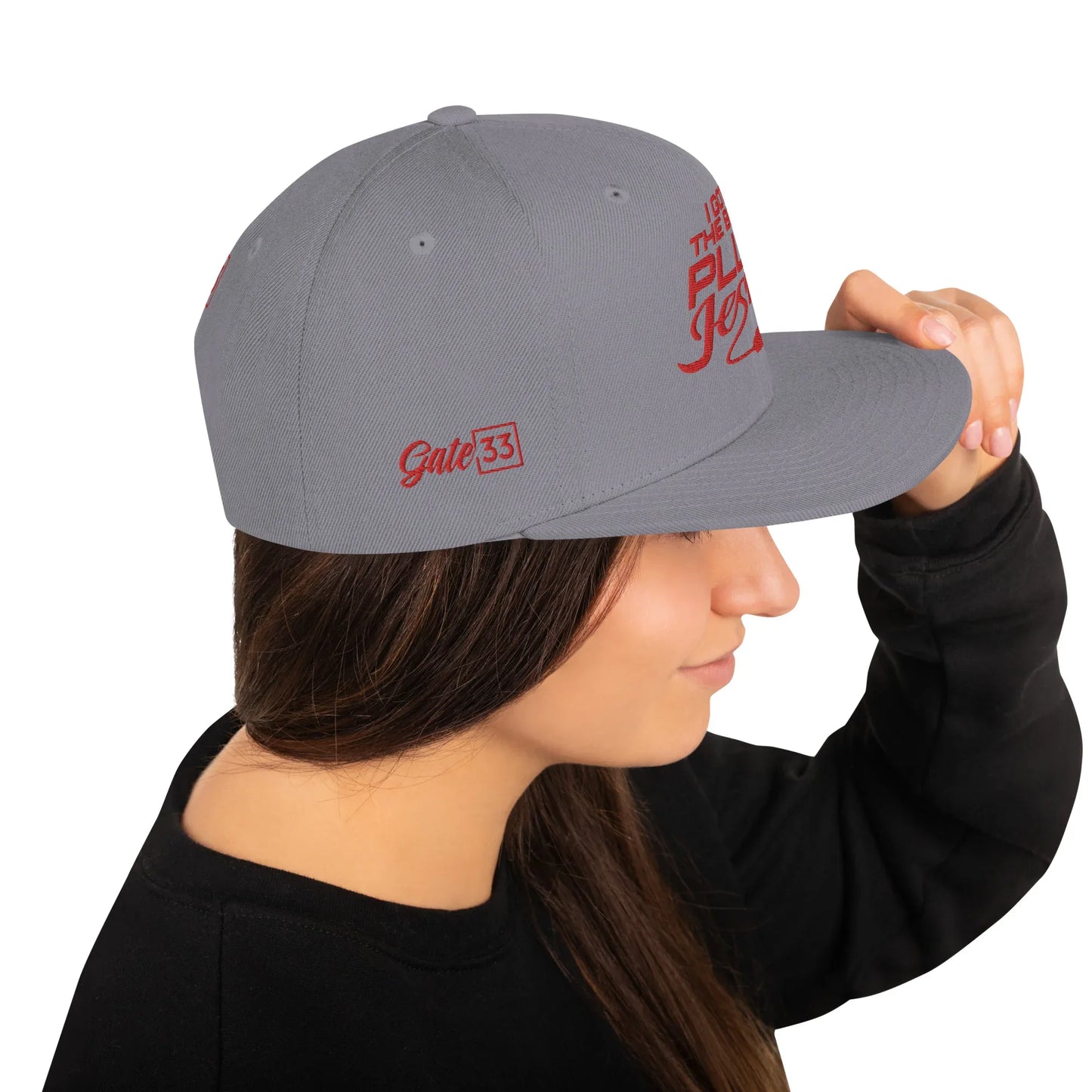 I GOT THE BEST PLUG Snapback Hat - Da G.A.T.E 33