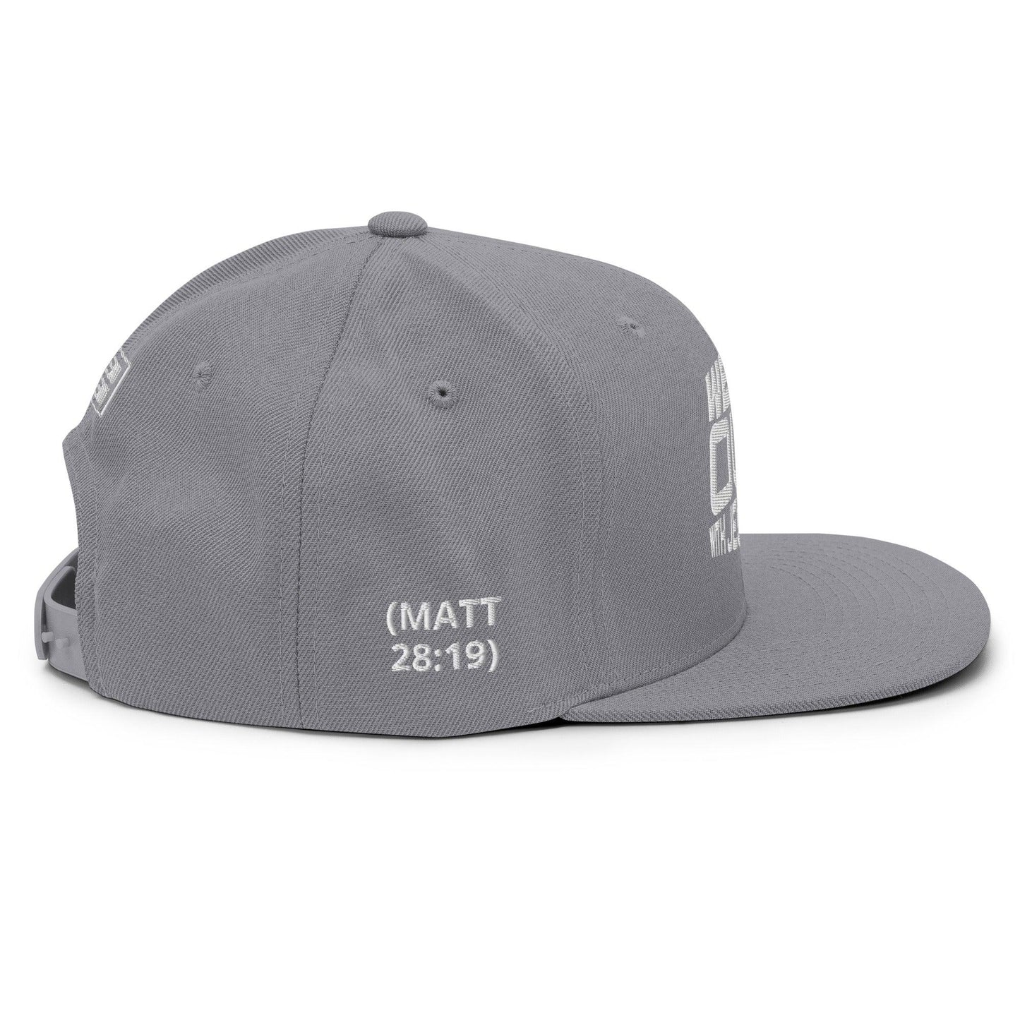 WE OUTSIDE-W-JESUS Snapback Hat - Da G.A.T.E 33