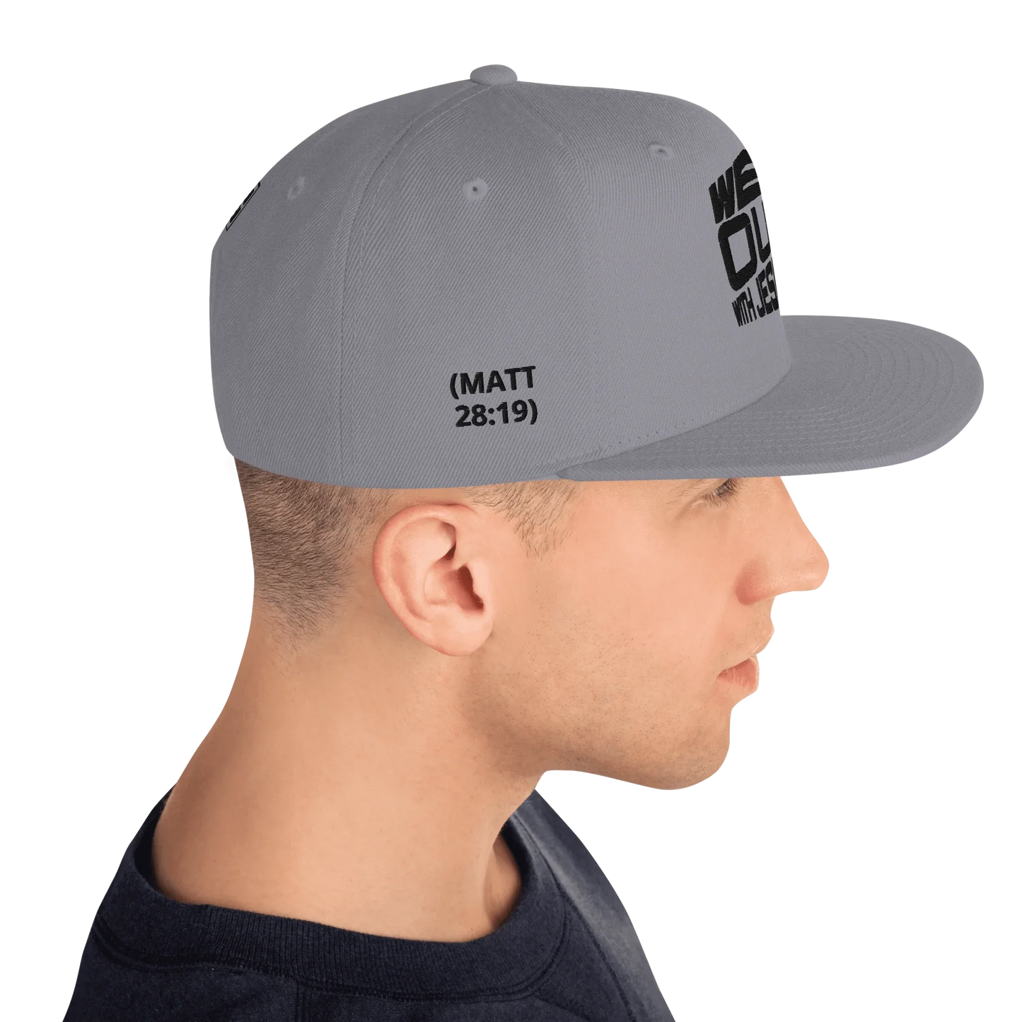 WE OUTSIDE-W-JESUS Snapback Hat - Da G.A.T.E 33