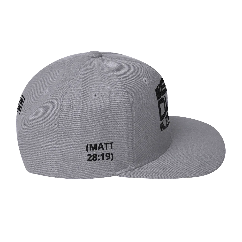 WE OUTSIDE-W-JESUS Snapback Hat - Da G.A.T.E 33