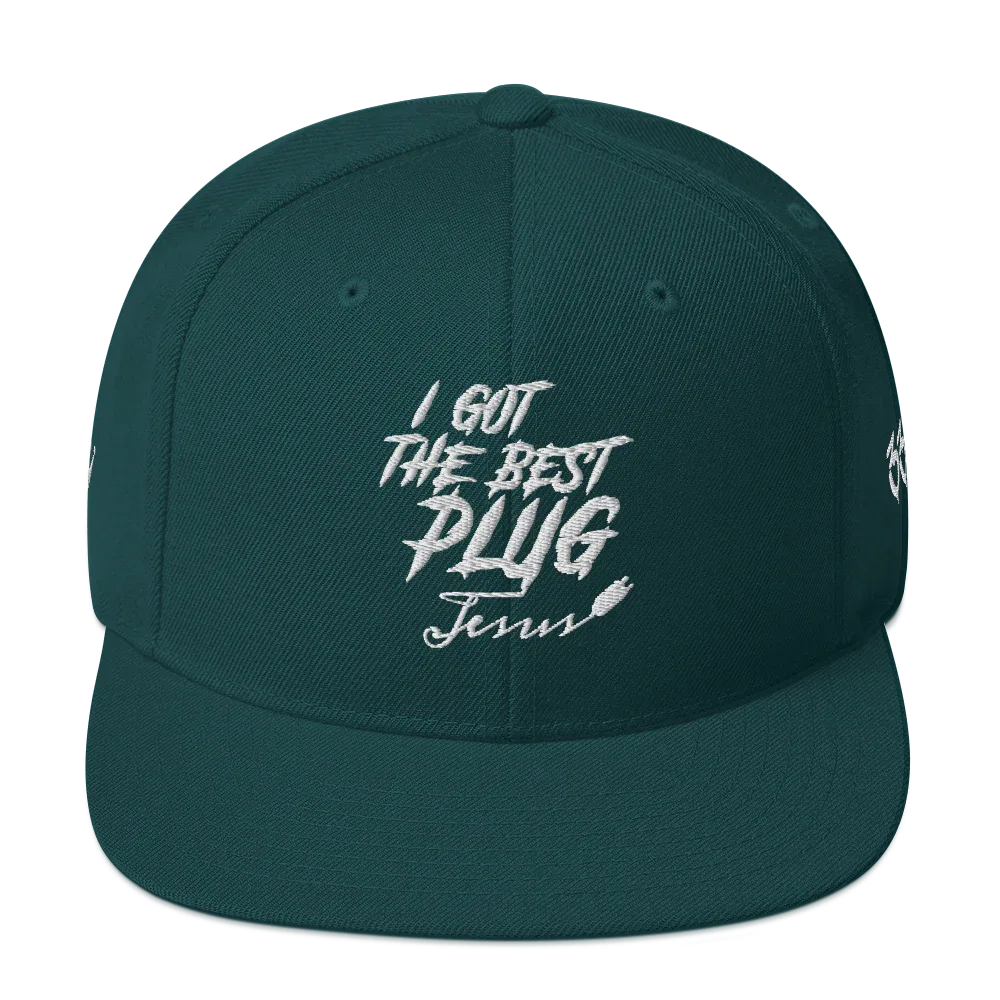 I Got The Best Plug Snapback Hat - Da G.A.T.E 33