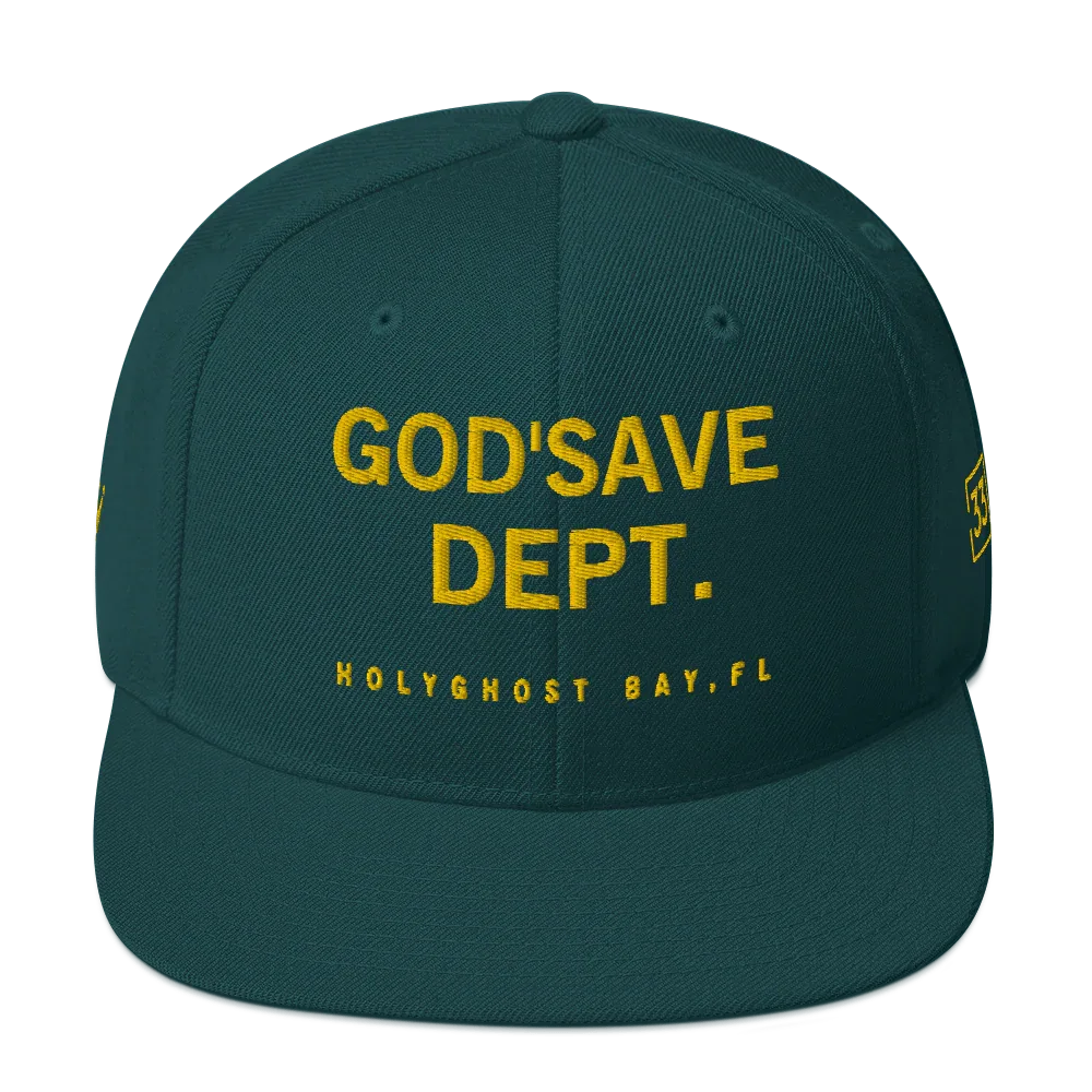 GOD'SAVE Snapback Hat - Da G.A.T.E 33