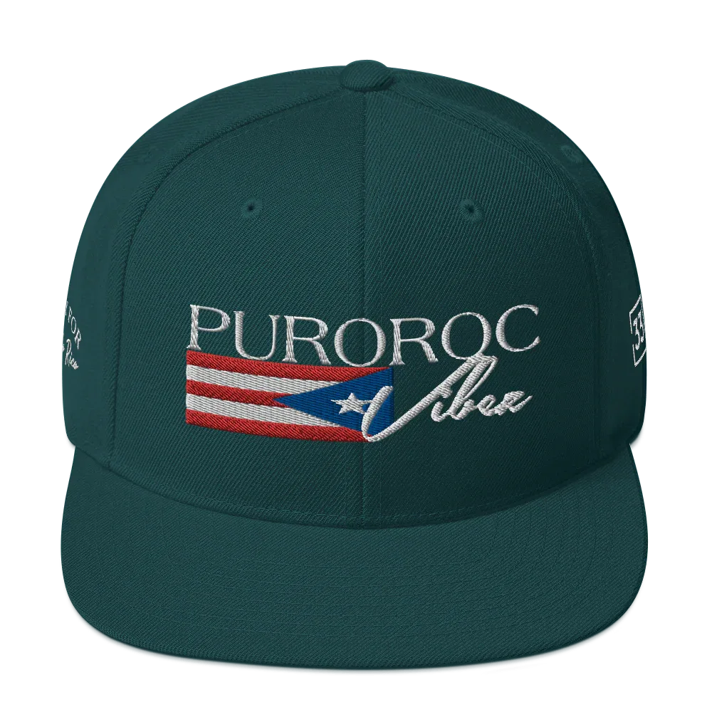 PRAY FOR PR Snapback Hat - Da G.A.T.E 33