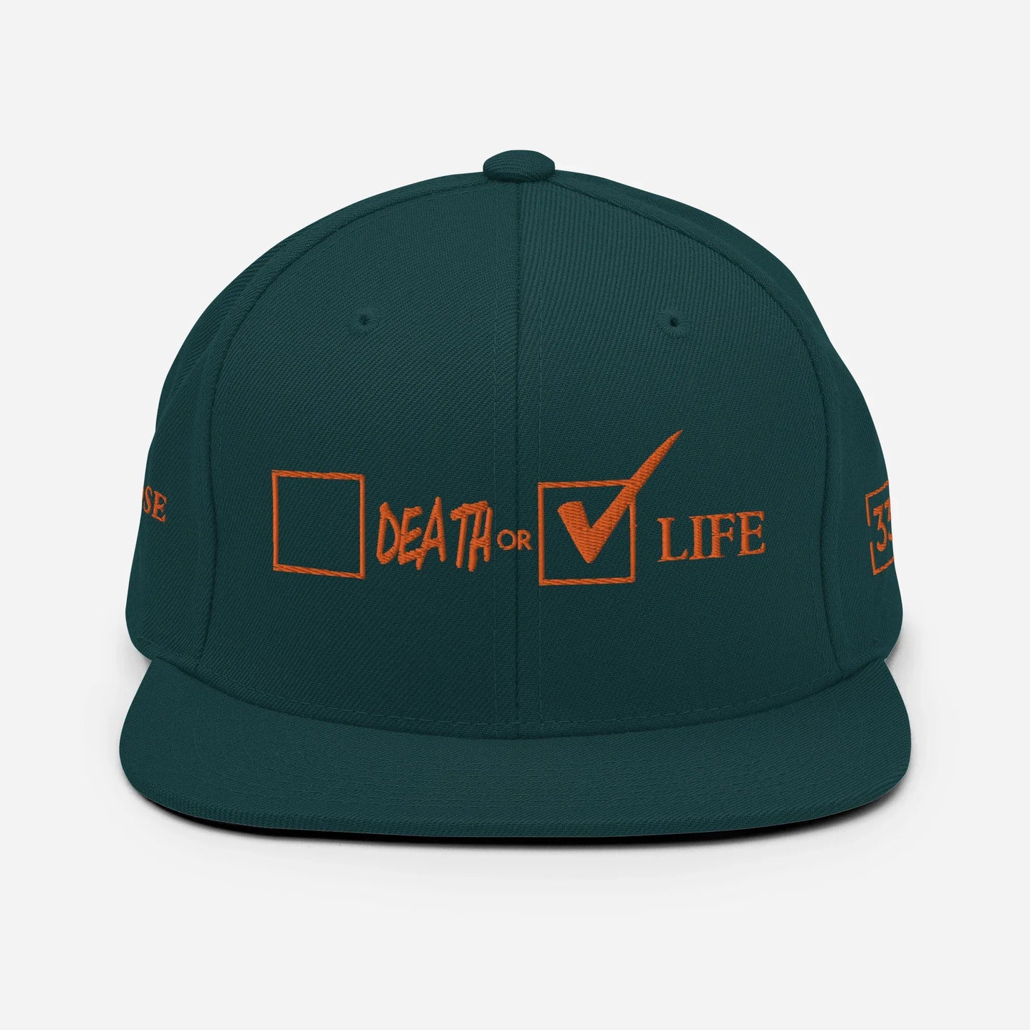 CHOOSE LIFE.Snapback Hat - Da G.A.T.E 33
