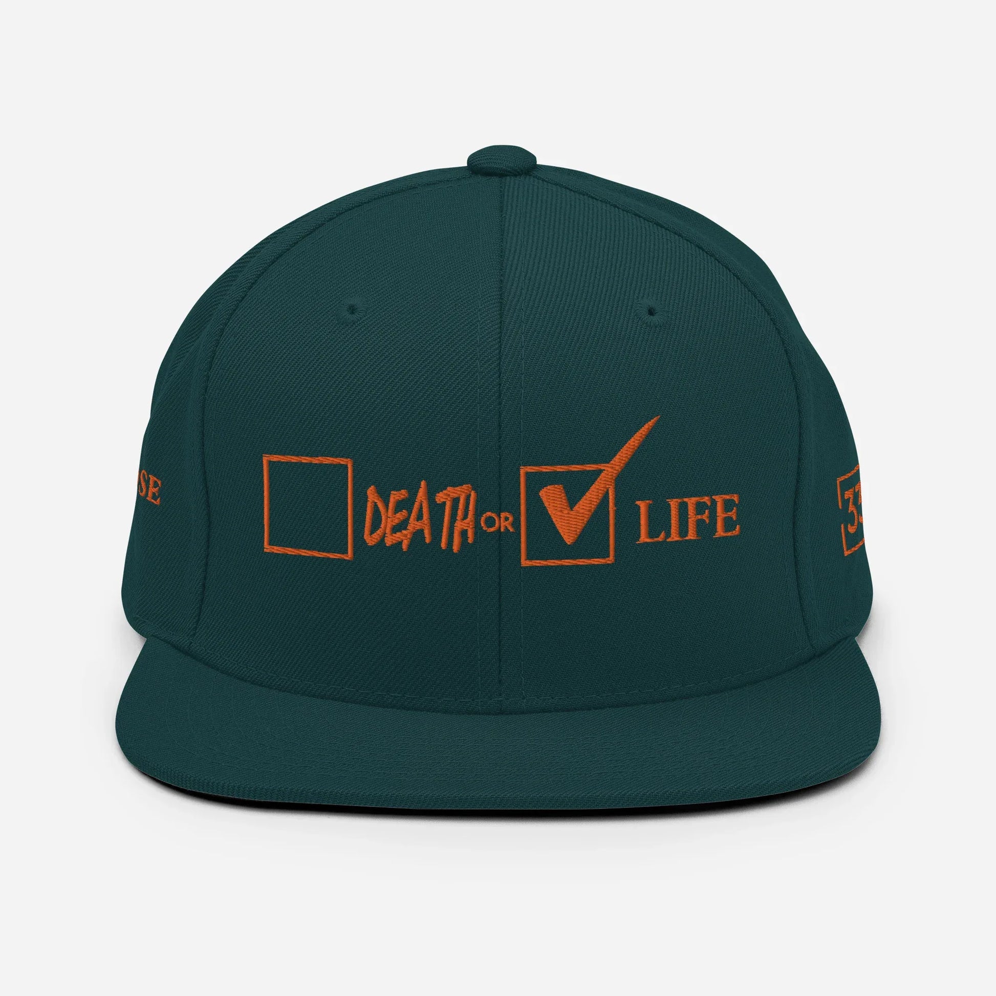 CHOOSE LIFE.Snapback Hat - Da G.A.T.E 33