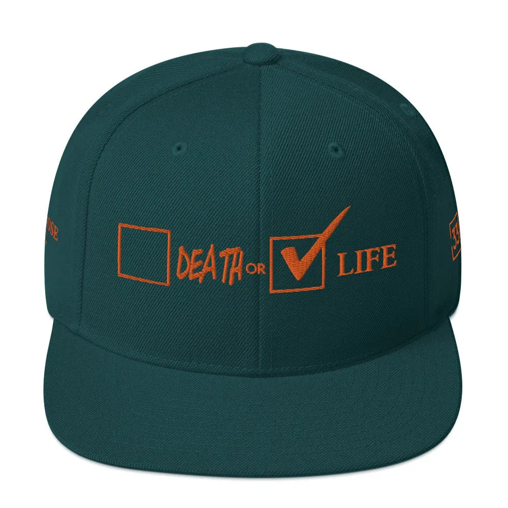 CHOOSE LIFE.Snapback Hat - Da G.A.T.E 33