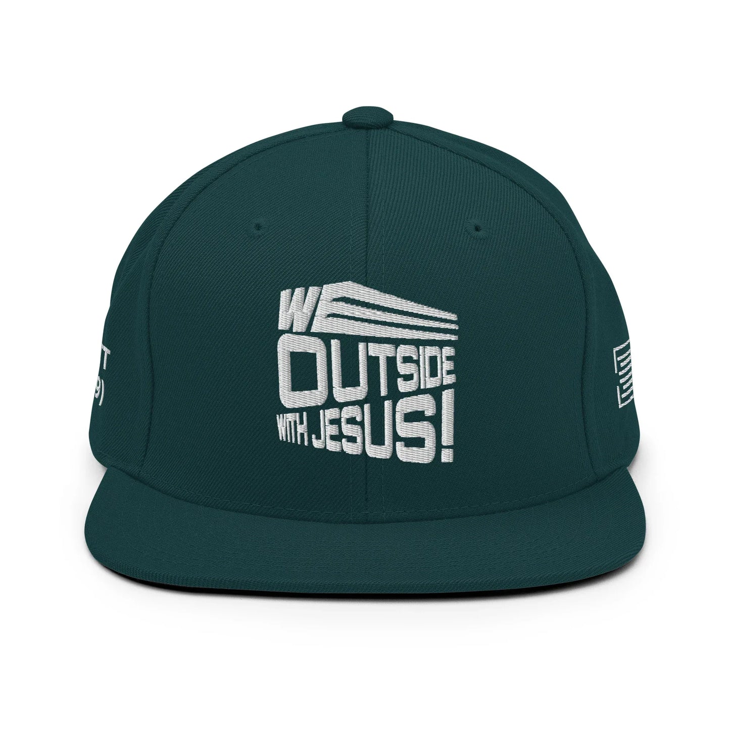 WE OUTSIDE-W-JESUS Snapback Hat - Da G.A.T.E 33