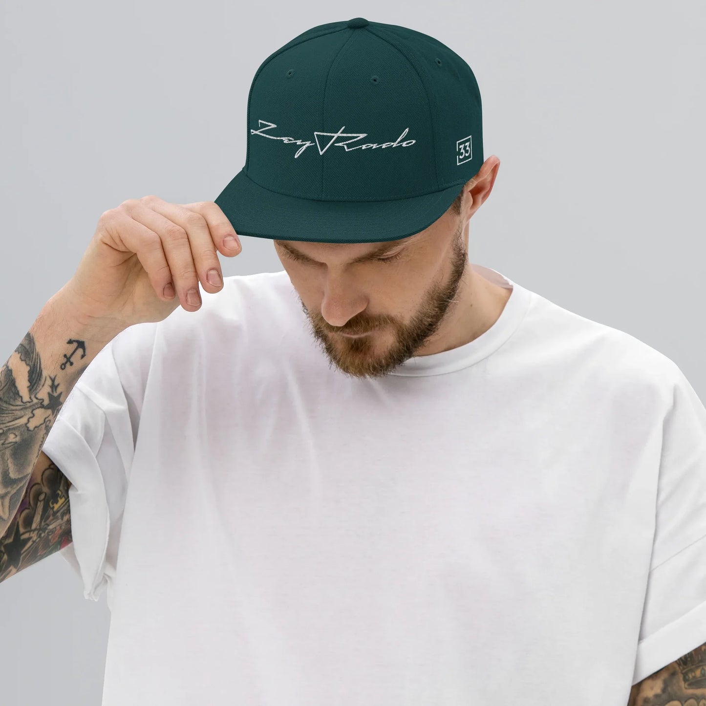 ZeyRado33 Snapback Hat - Da G.A.T.E 33