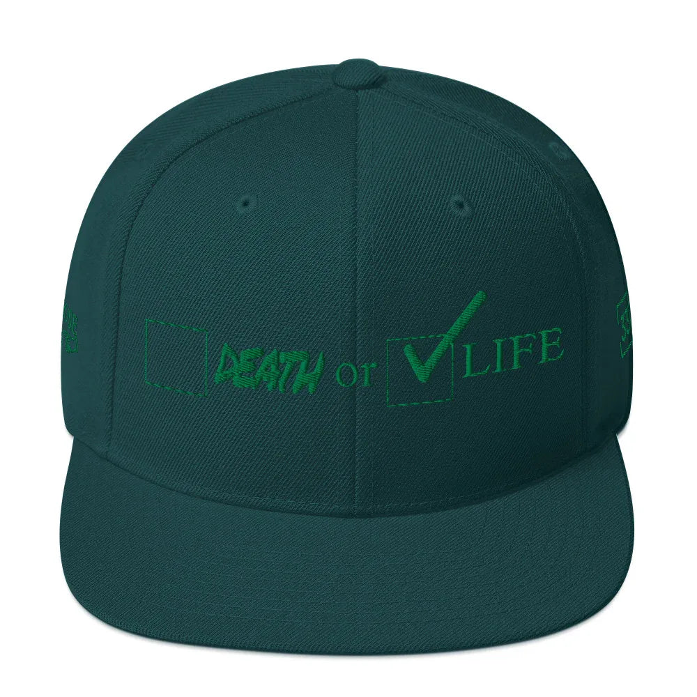 CHOSSE LIFE Snapback Hat - Da G.A.T.E 33
