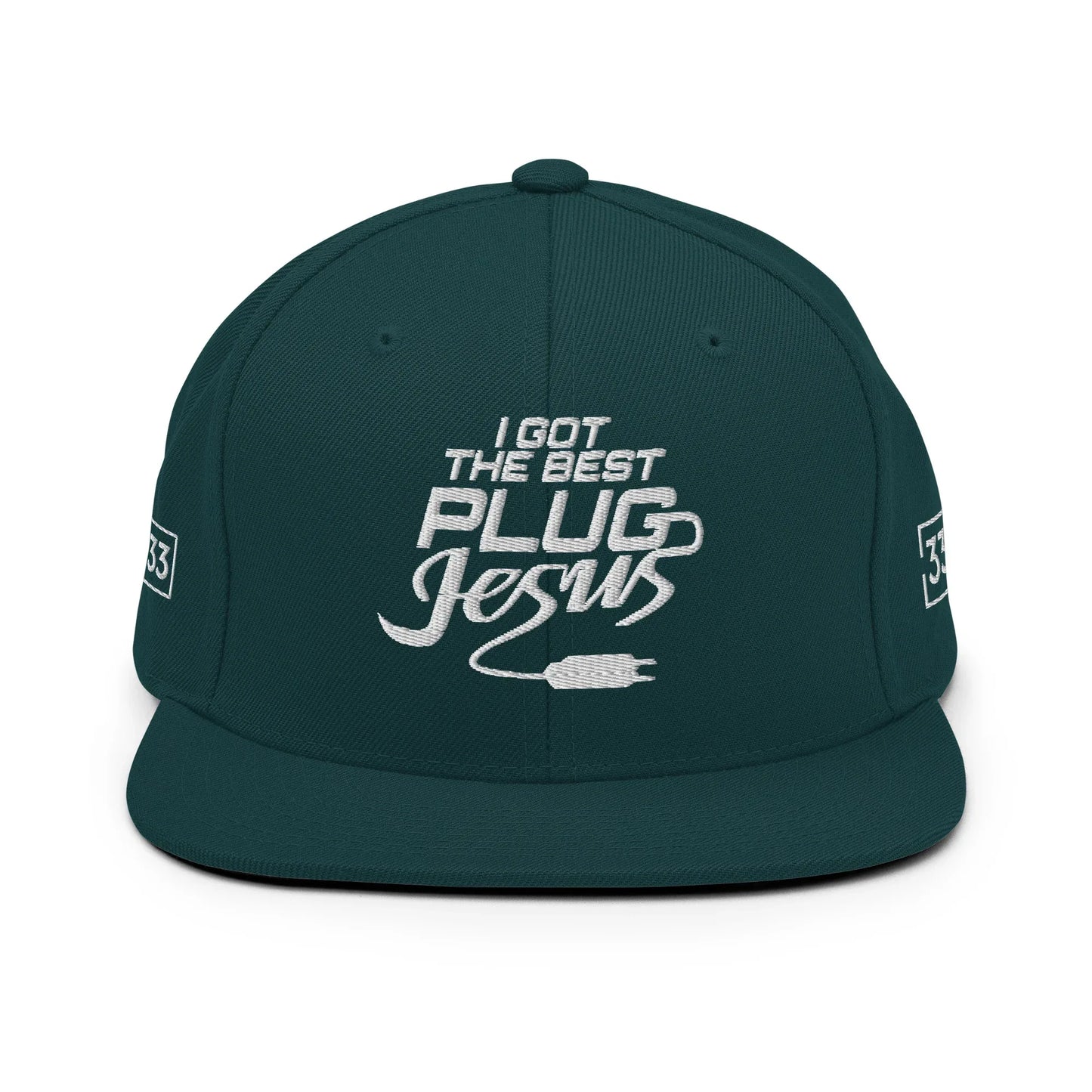 I GOT THE BEST PLUG Snapback Hat - Da G.A.T.E 33