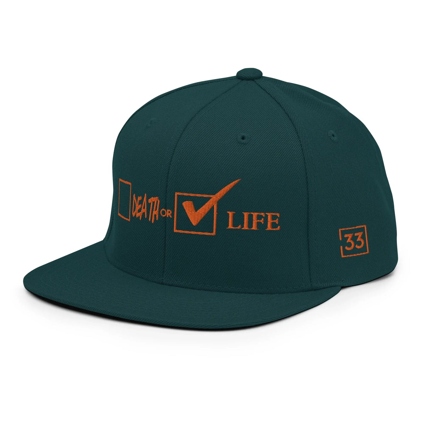 CHOOSE LIFE.Snapback Hat - Da G.A.T.E 33