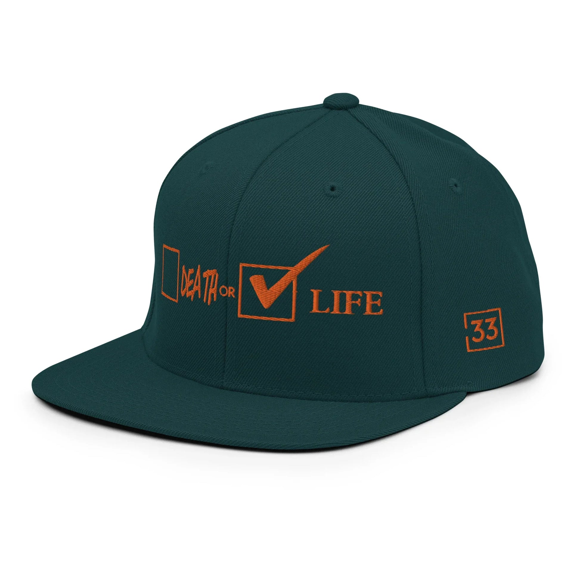 CHOOSE LIFE.Snapback Hat - Da G.A.T.E 33