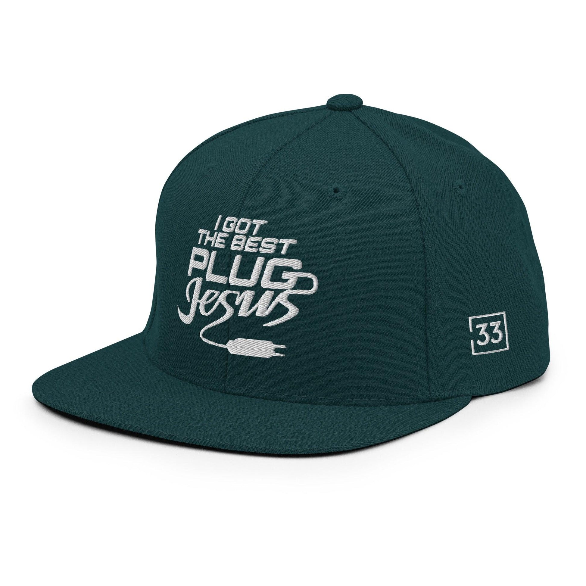 I GOT THE BEST PLUG Snapback Hat - Da G.A.T.E 33