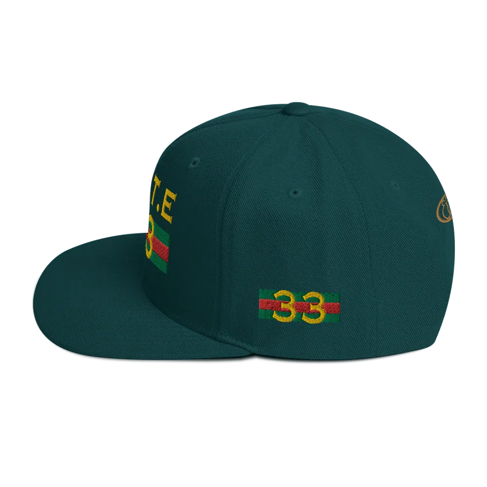 Gate33 Classic Snapback Hat - Da G.A.T.E 33