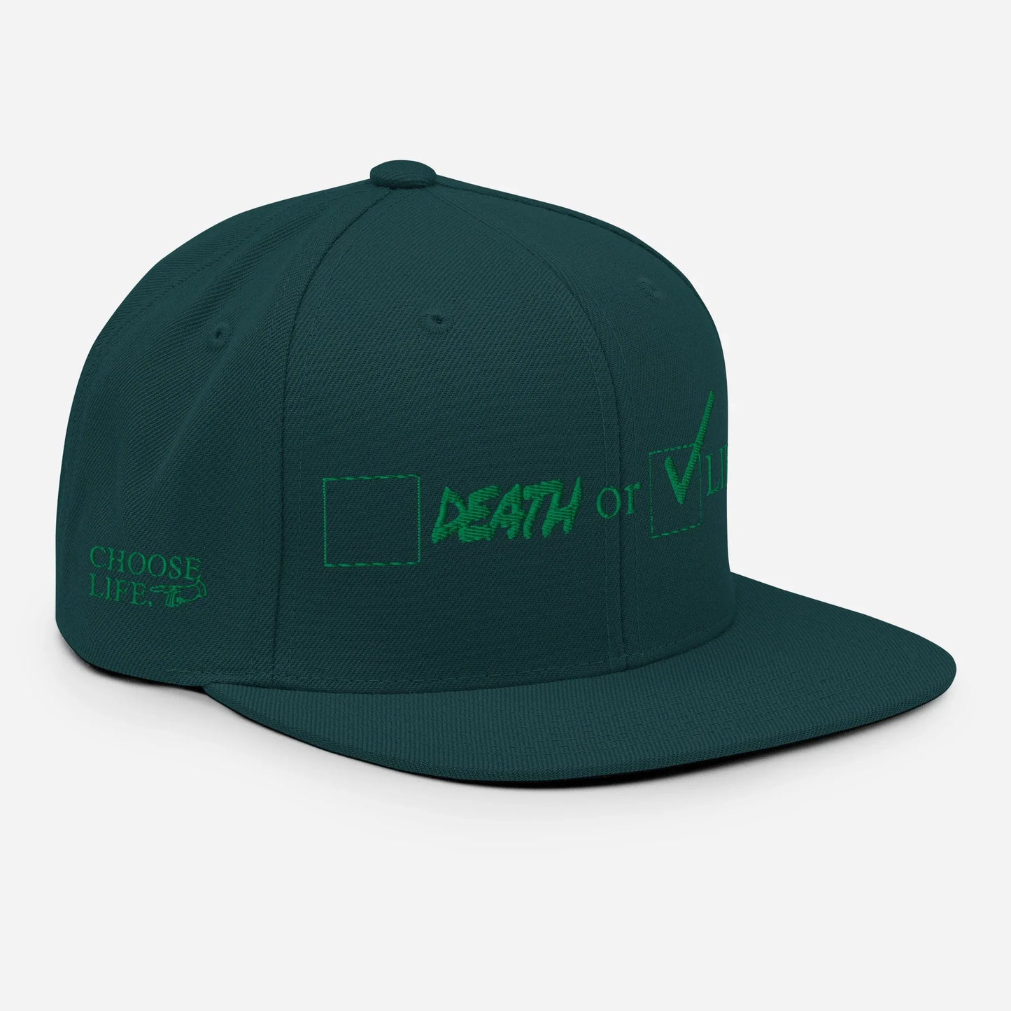 CHOSSE LIFE Snapback Hat - Da G.A.T.E 33