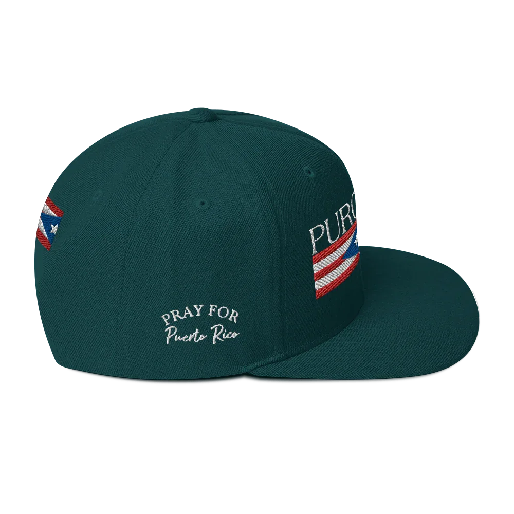 PRAY FOR PR Snapback Hat - Da G.A.T.E 33