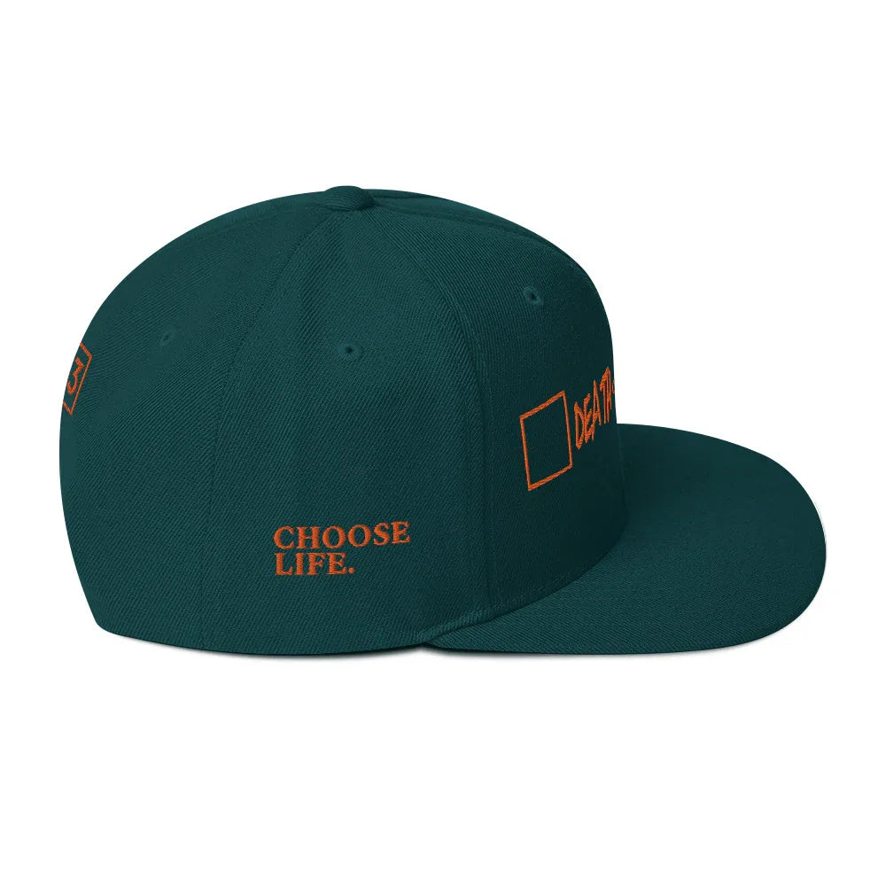 CHOOSE LIFE.Snapback Hat - Da G.A.T.E 33