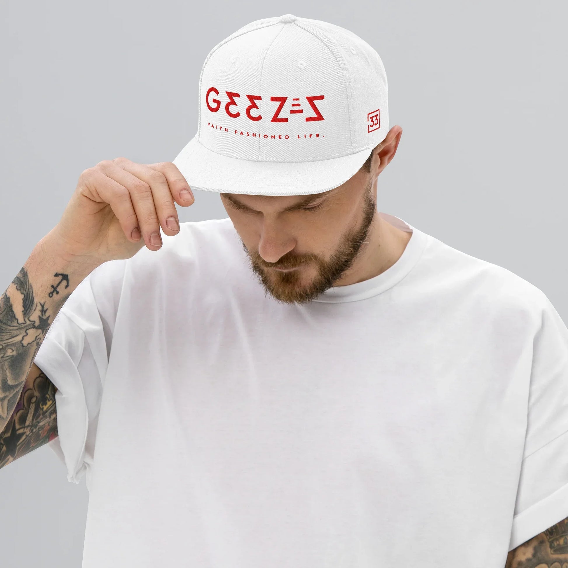 G33Z=Z Snapback Hat - Da G.A.T.E 33