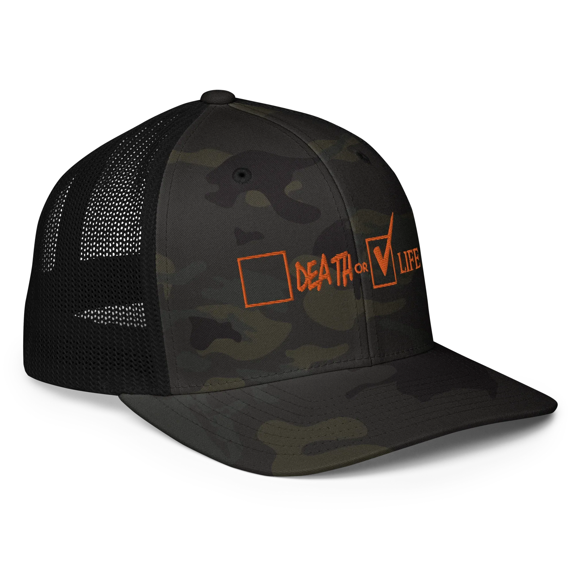 CHOOSE LIFE Closed-back trucker cap - Da G.A.T.E 33
