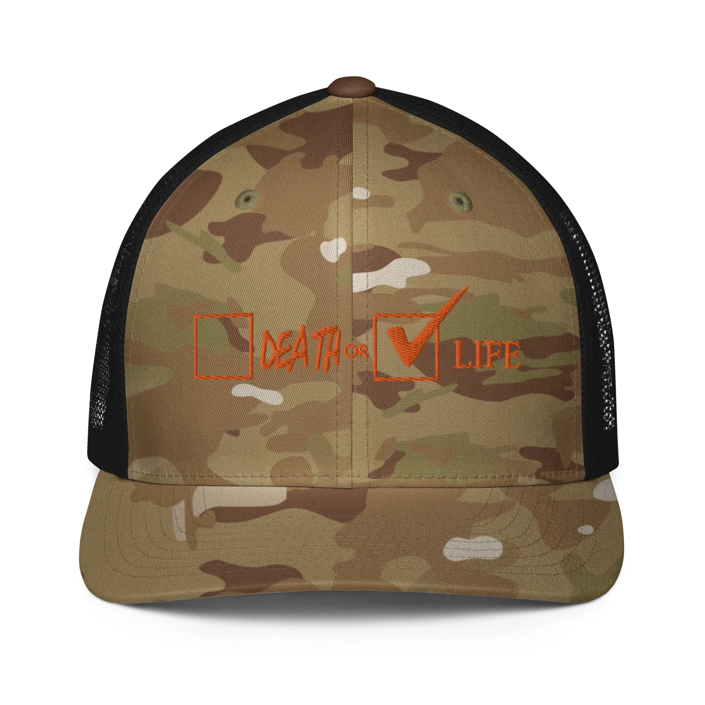 CHOOSE LIFE Closed-back trucker cap - Da G.A.T.E 33