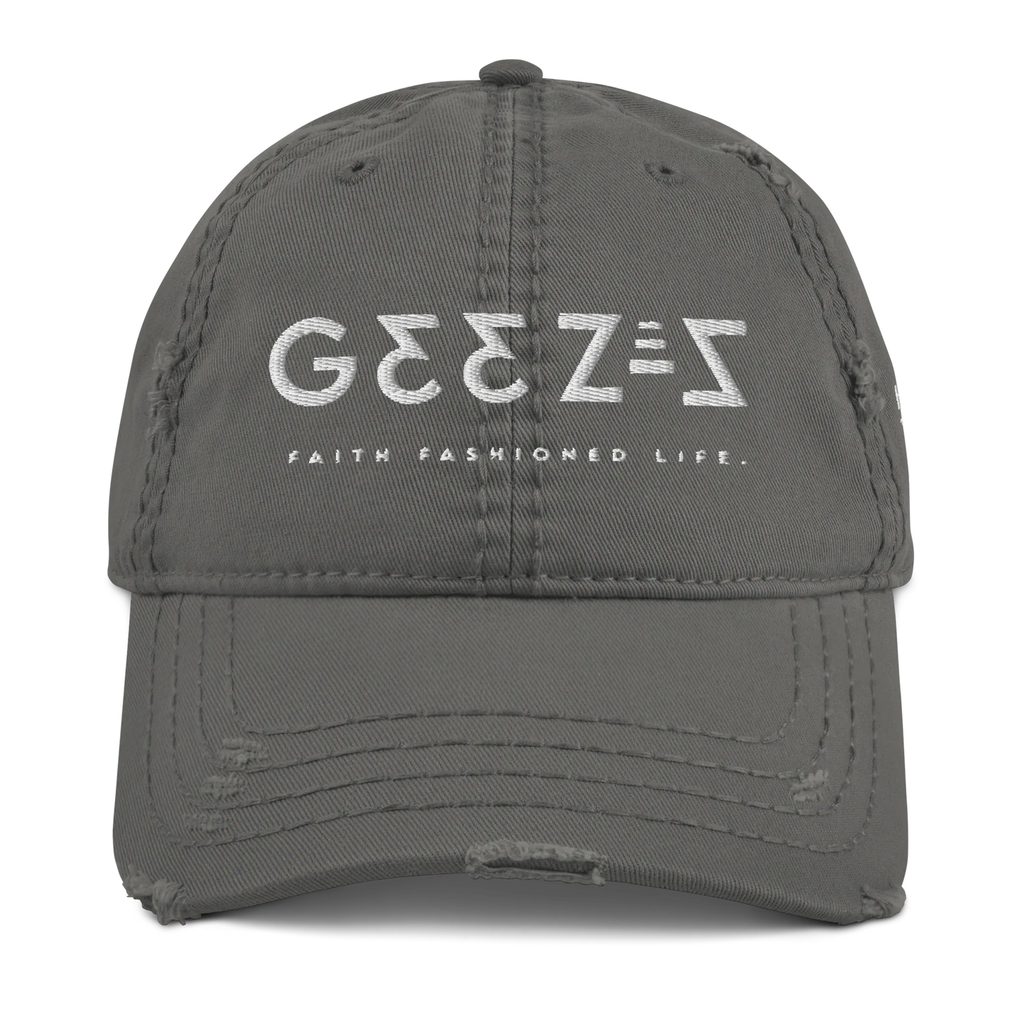 G33Z=Z Distressed Dad Hat - Da G.A.T.E 33