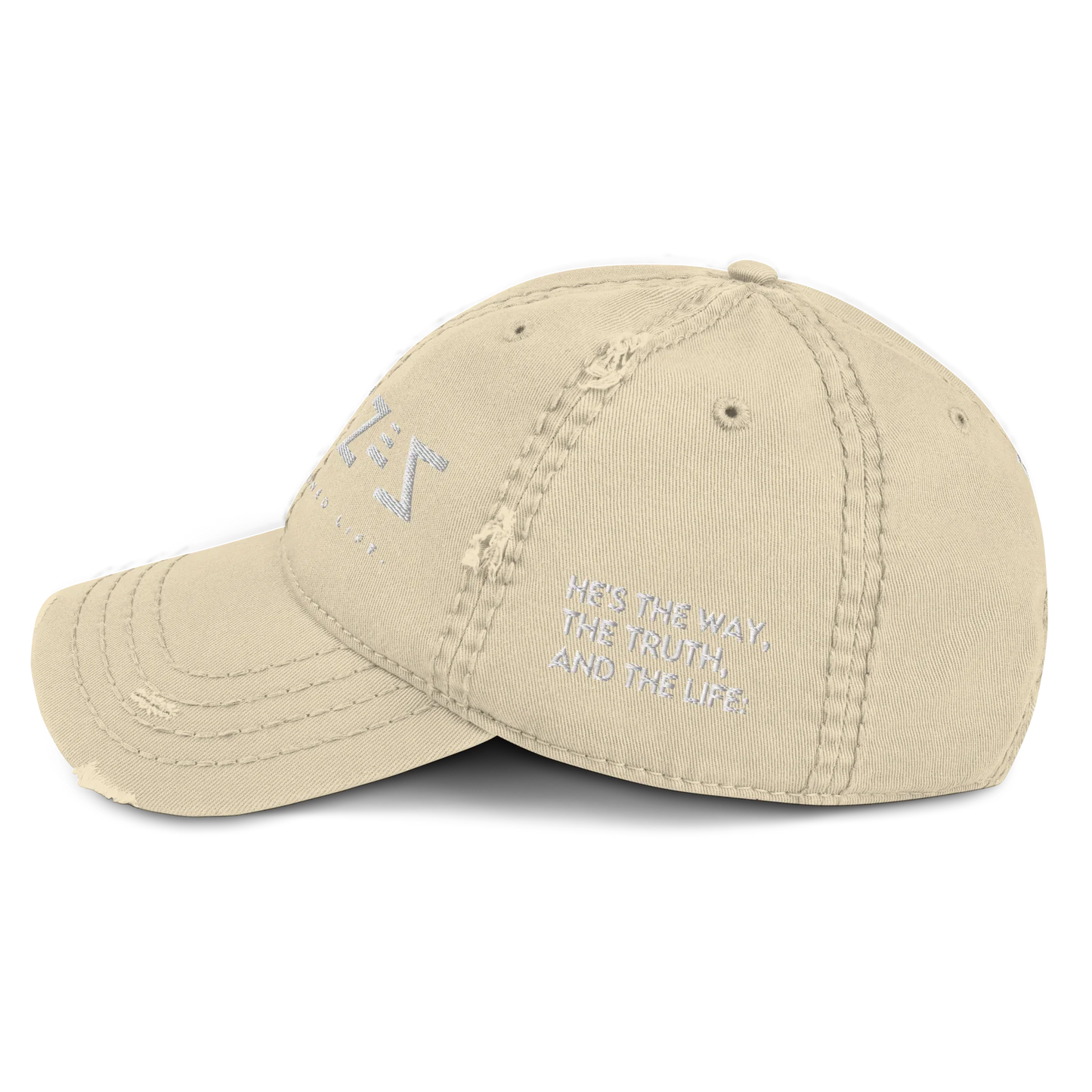 G33Z=Z Distressed Dad Hat - Da G.A.T.E 33