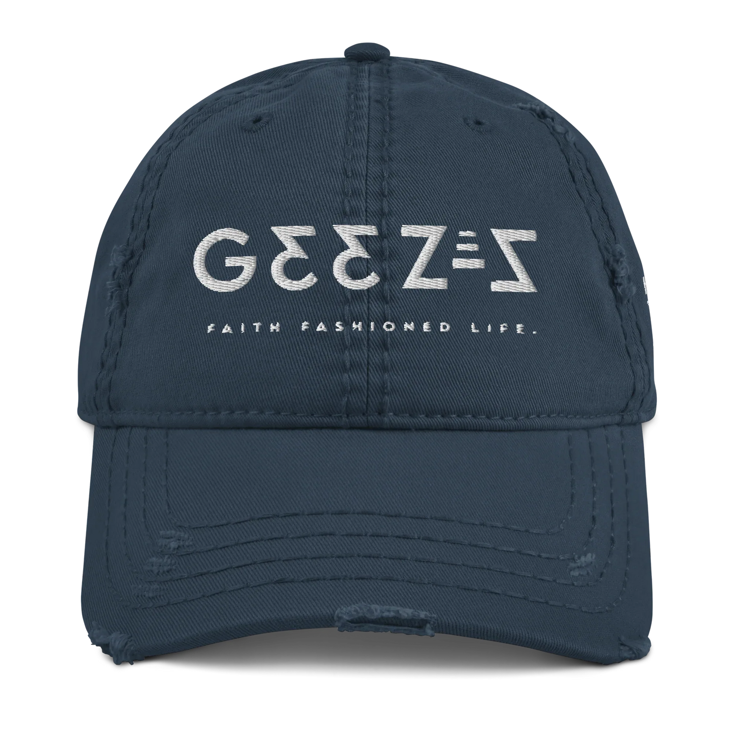 G33Z=Z Distressed Dad Hat - Da G.A.T.E 33