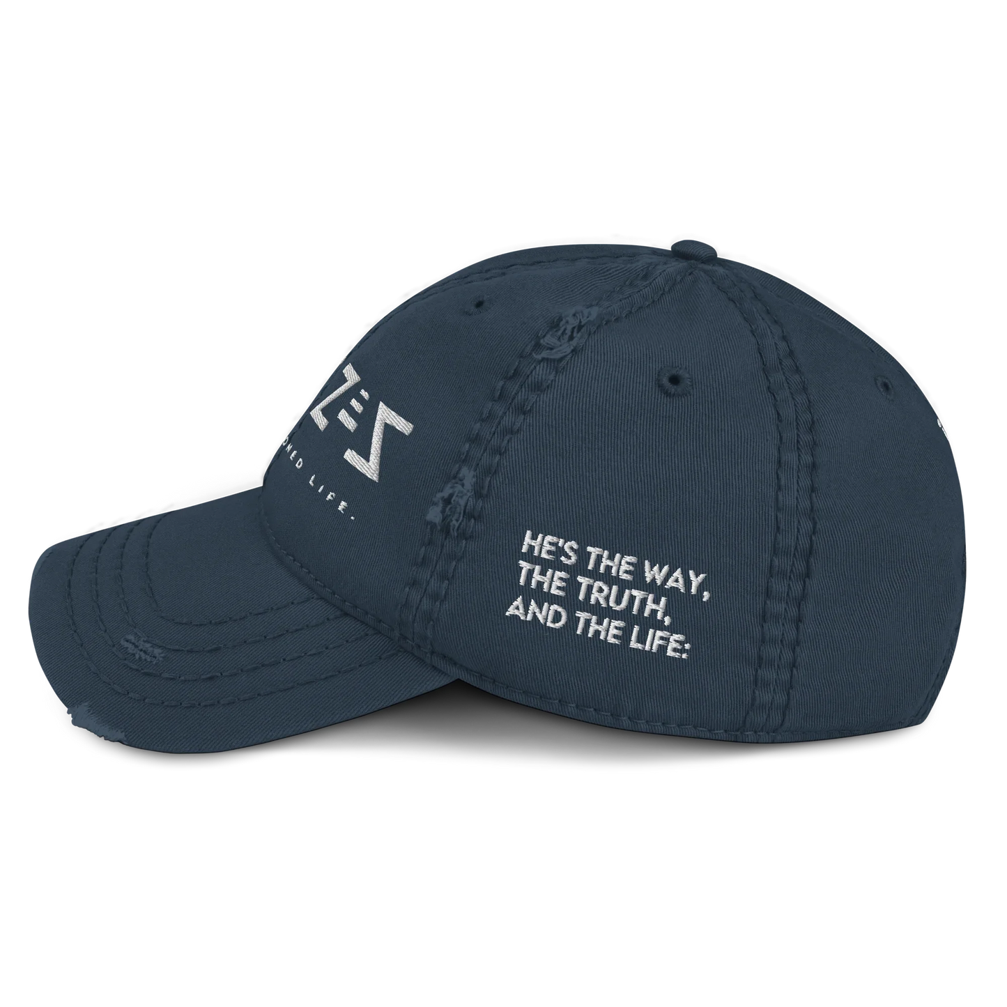 G33Z=Z Distressed Dad Hat - Da G.A.T.E 33