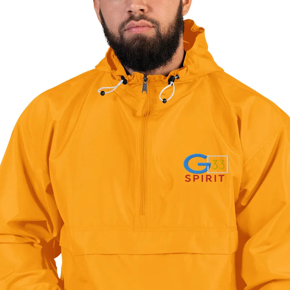 Embroidered Champion Packable Jacket - Da G.A.T.E 33