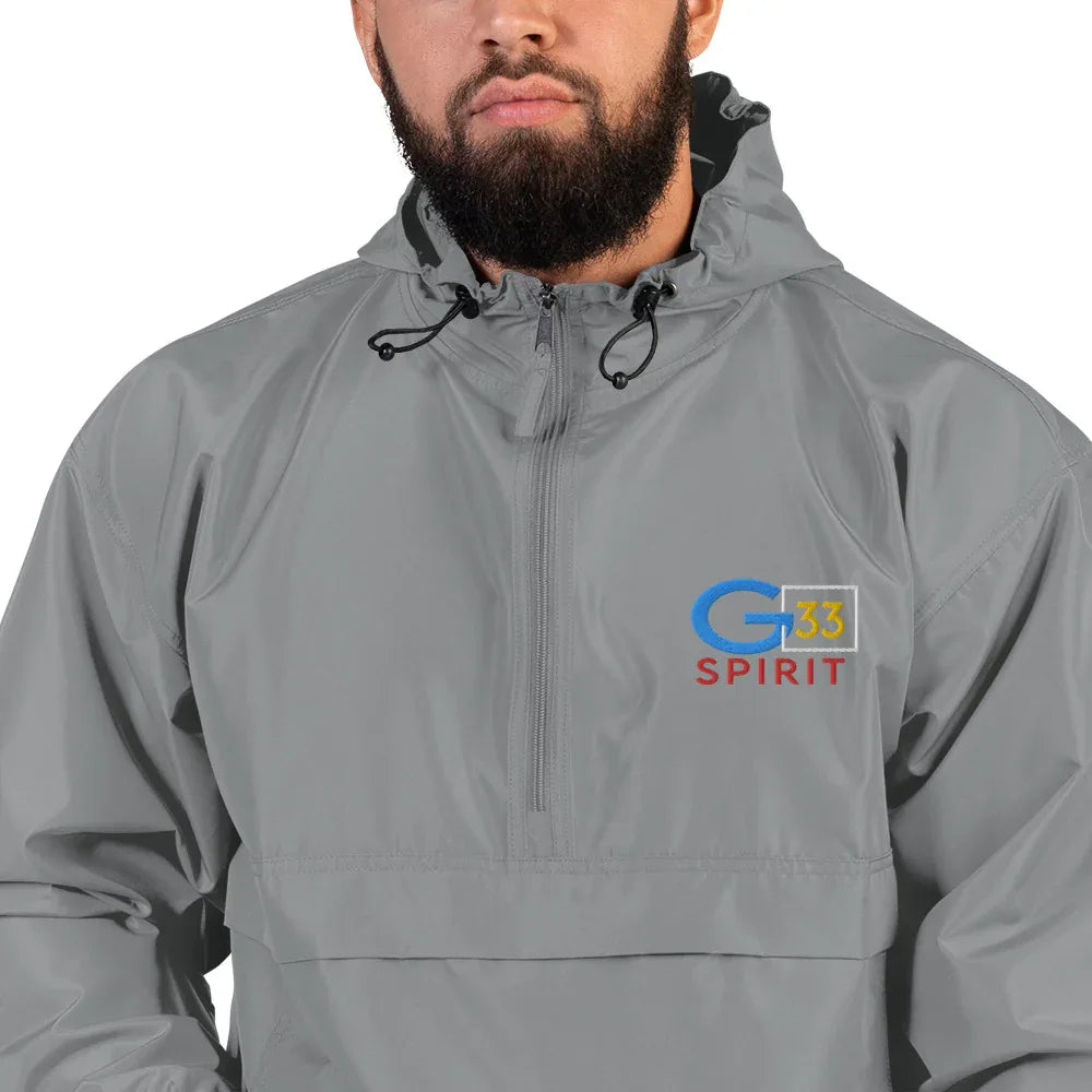 Embroidered Champion Packable Jacket - Da G.A.T.E 33