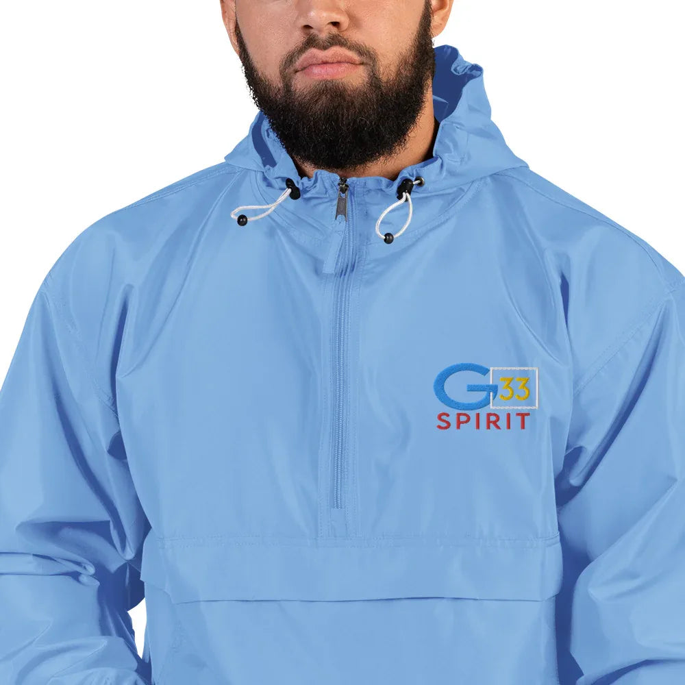 Embroidered Champion Packable Jacket - Da G.A.T.E 33