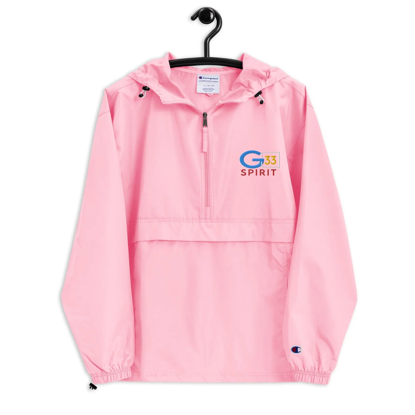 Embroidered Champion Packable Jacket - Da G.A.T.E 33