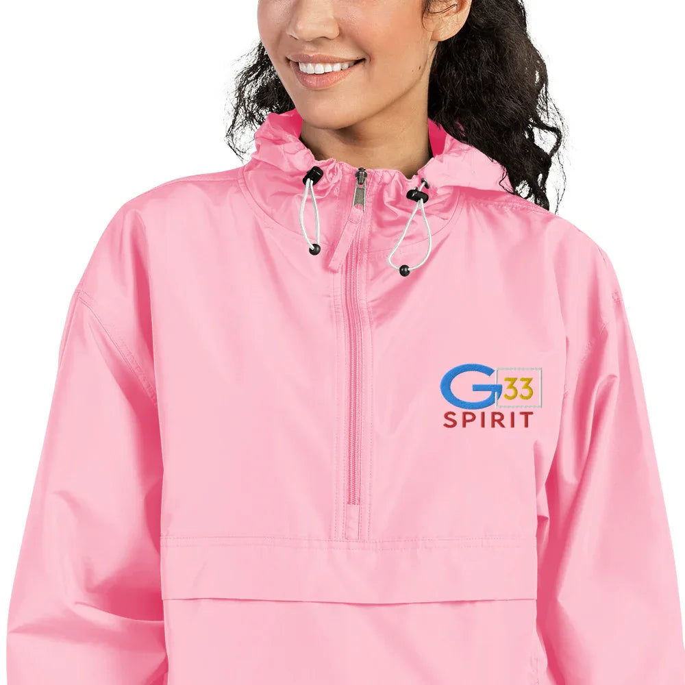 Embroidered Champion Packable Jacket - Da G.A.T.E 33