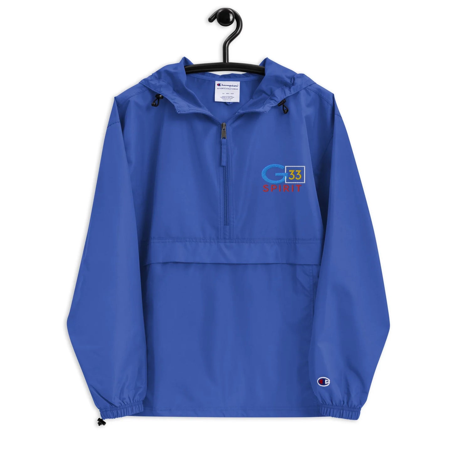 Embroidered Champion Packable Jacket - Da G.A.T.E 33