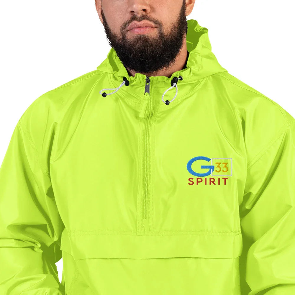 Embroidered Champion Packable Jacket - Da G.A.T.E 33