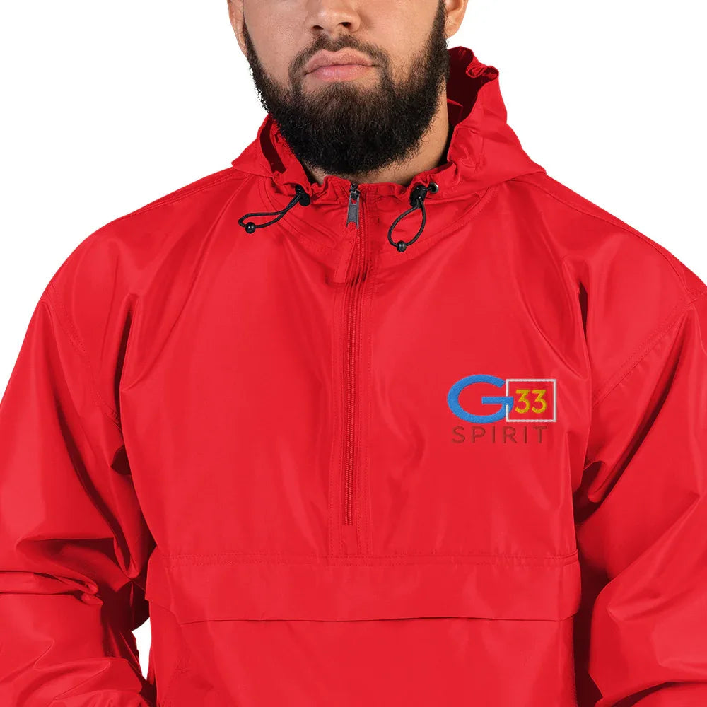 Embroidered Champion Packable Jacket - Da G.A.T.E 33