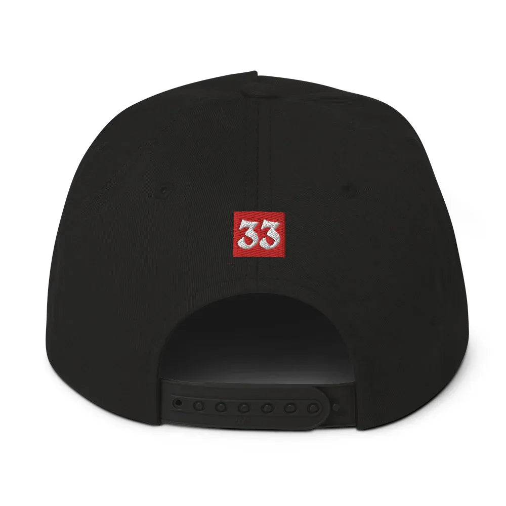 33 Spiritfilled Flat Bill Cap - Da G.A.T.E 33