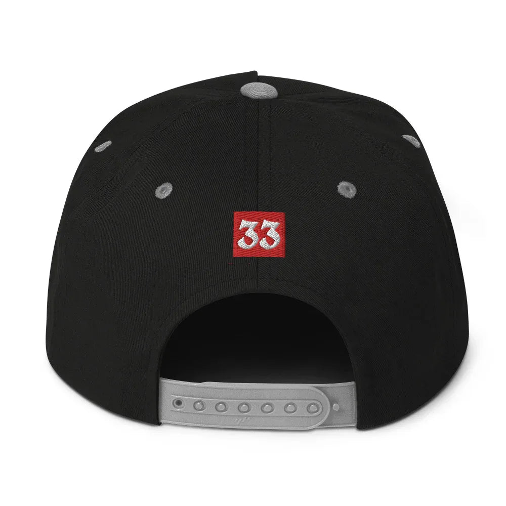 33 Spiritfilled Flat Bill Cap - Da G.A.T.E 33