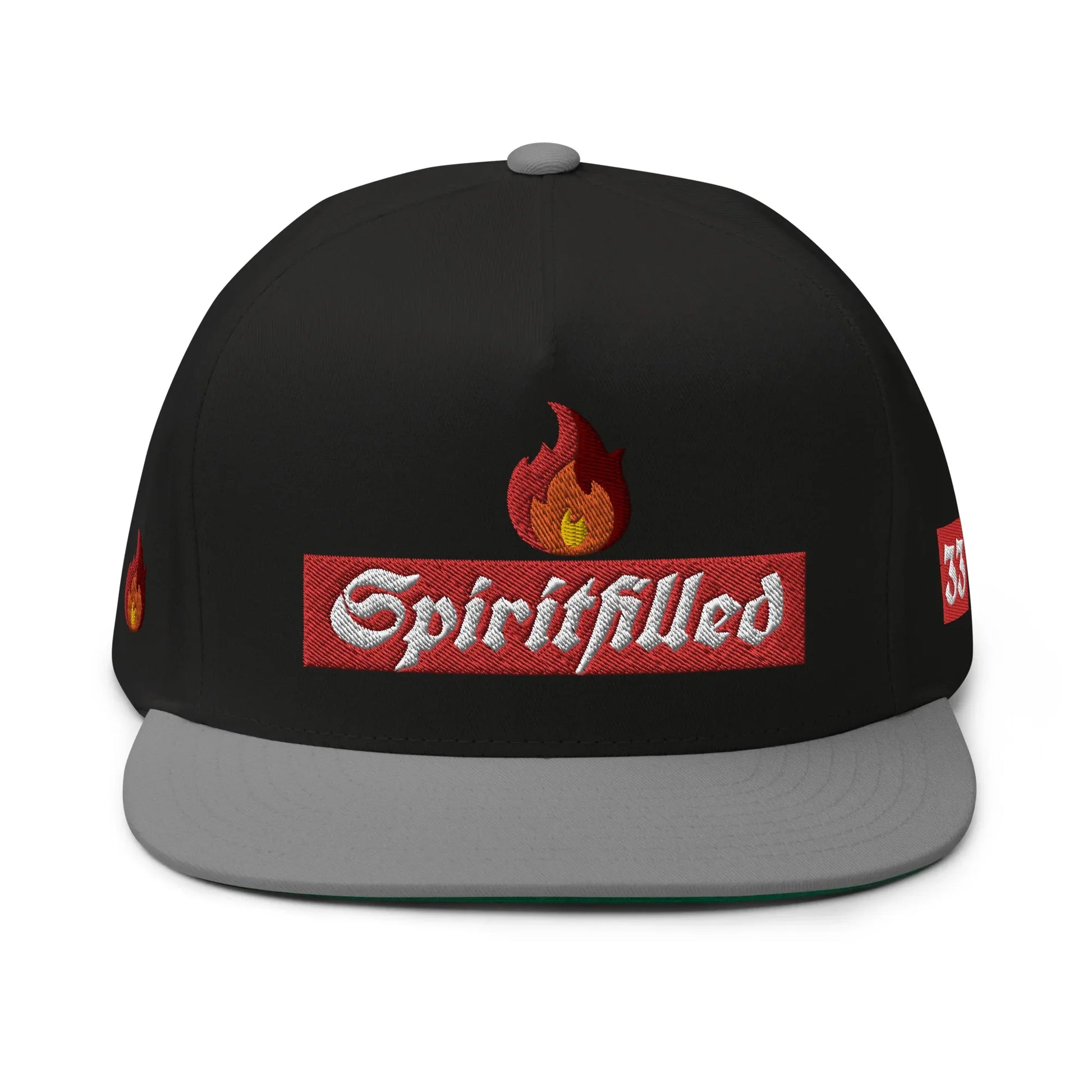 33 Spiritfilled Flat Bill Cap - Da G.A.T.E 33
