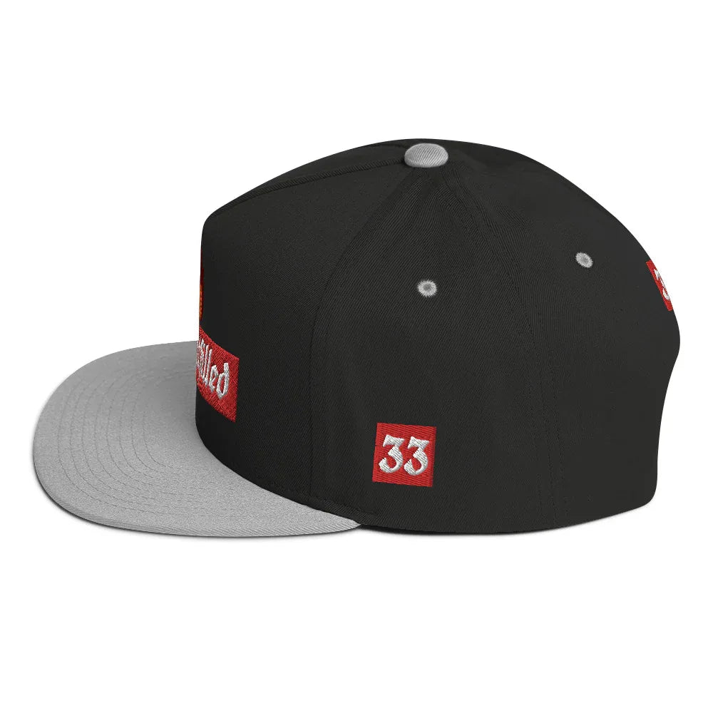 33 Spiritfilled Flat Bill Cap - Da G.A.T.E 33