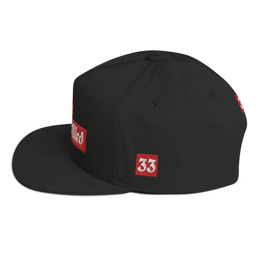 33 Spiritfilled Flat Bill Cap - Da G.A.T.E 33