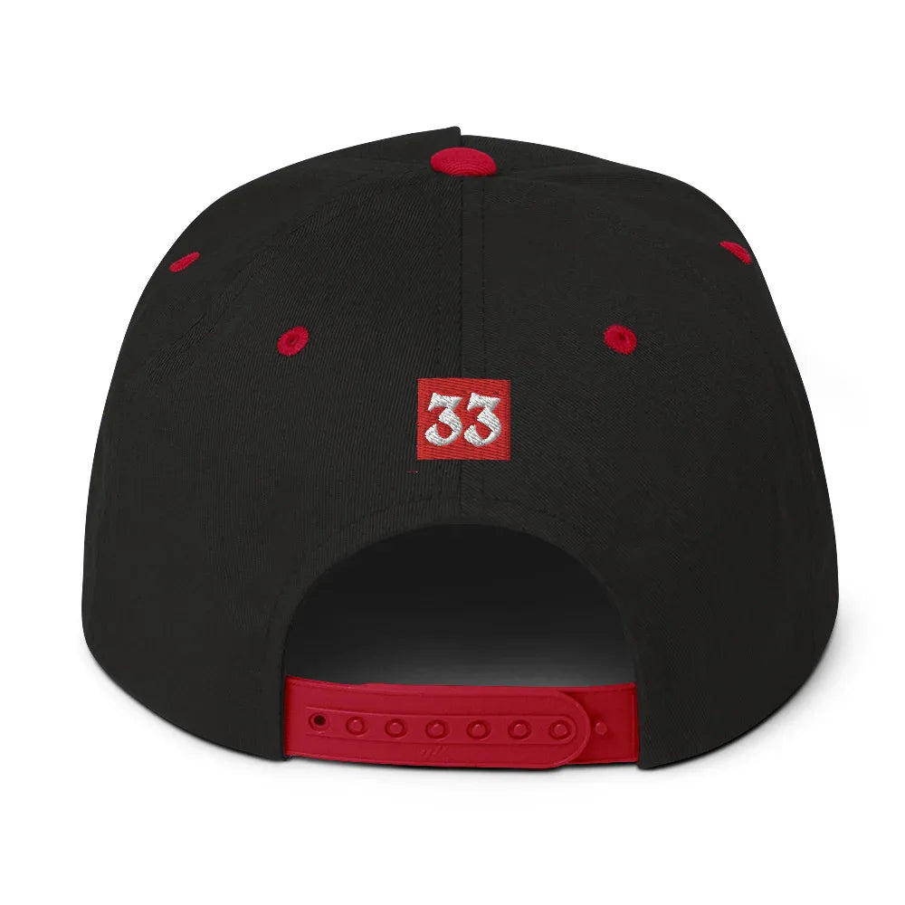 33 Spiritfilled Flat Bill Cap - Da G.A.T.E 33