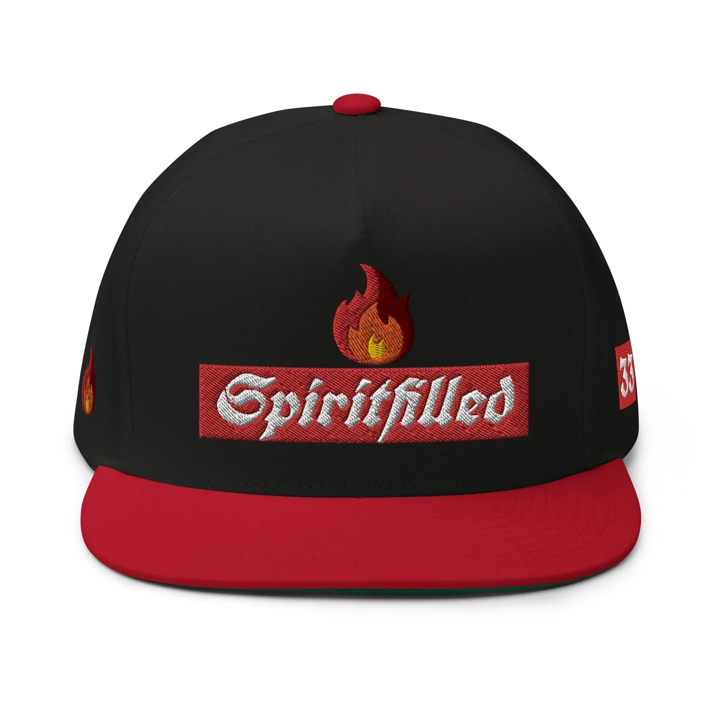 33 Spiritfilled Flat Bill Cap - Da G.A.T.E 33