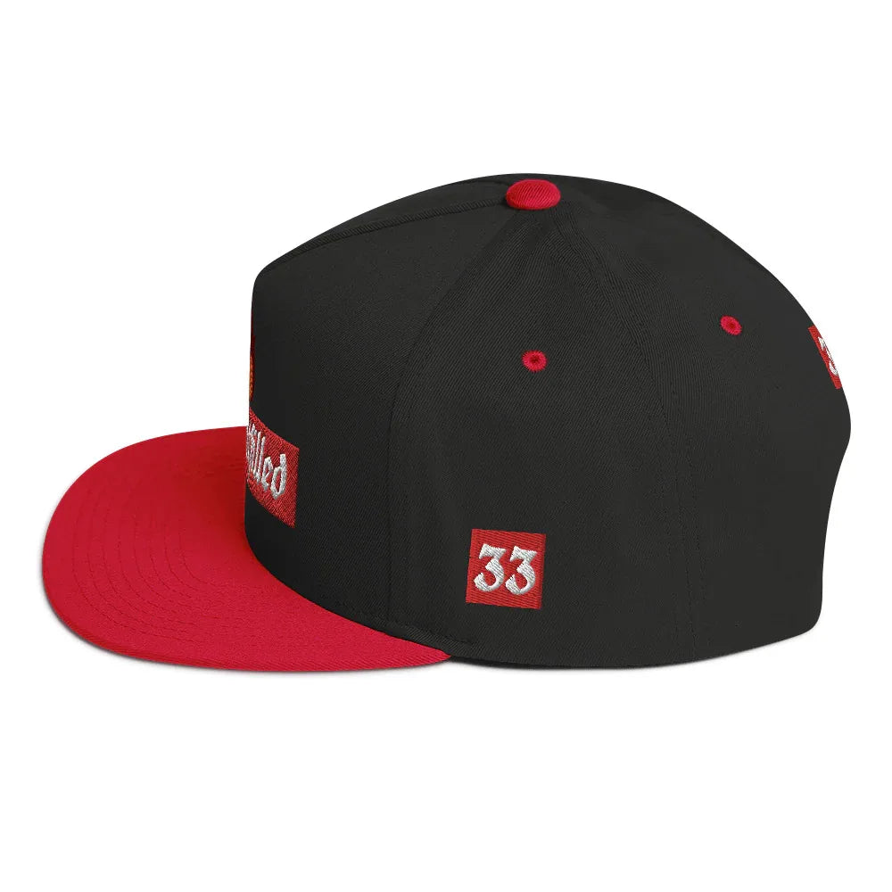 33 Spiritfilled Flat Bill Cap - Da G.A.T.E 33