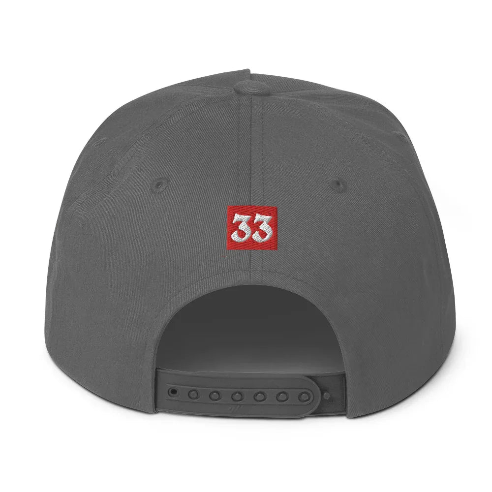 33 Spiritfilled Flat Bill Cap - Da G.A.T.E 33