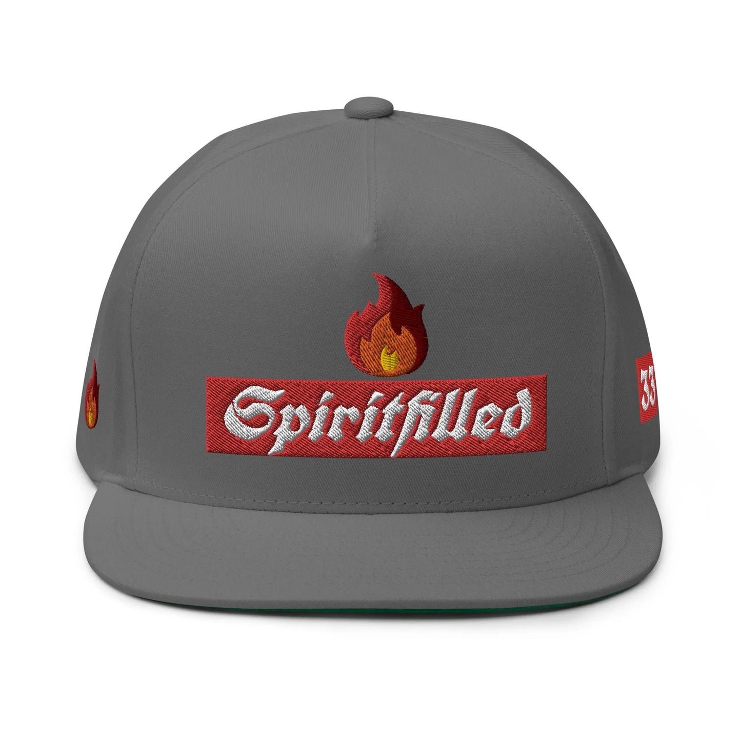 33 Spiritfilled Flat Bill Cap - Da G.A.T.E 33