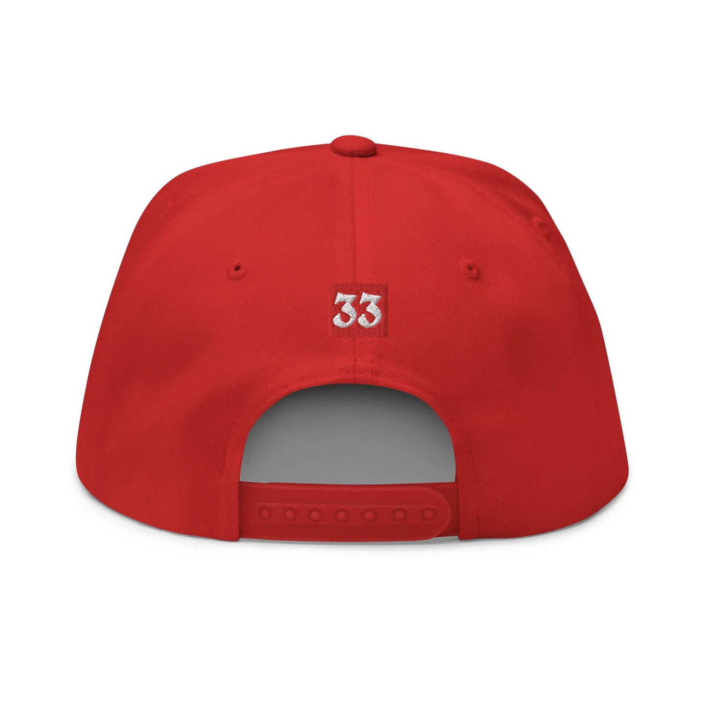 33 Spiritfilled Flat Bill Cap - Da G.A.T.E 33