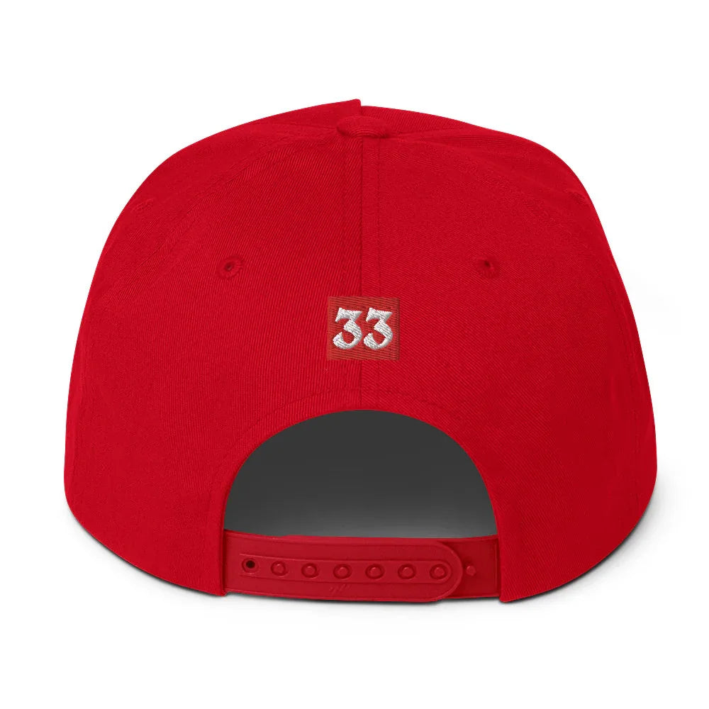 33 Spiritfilled Flat Bill Cap - Da G.A.T.E 33