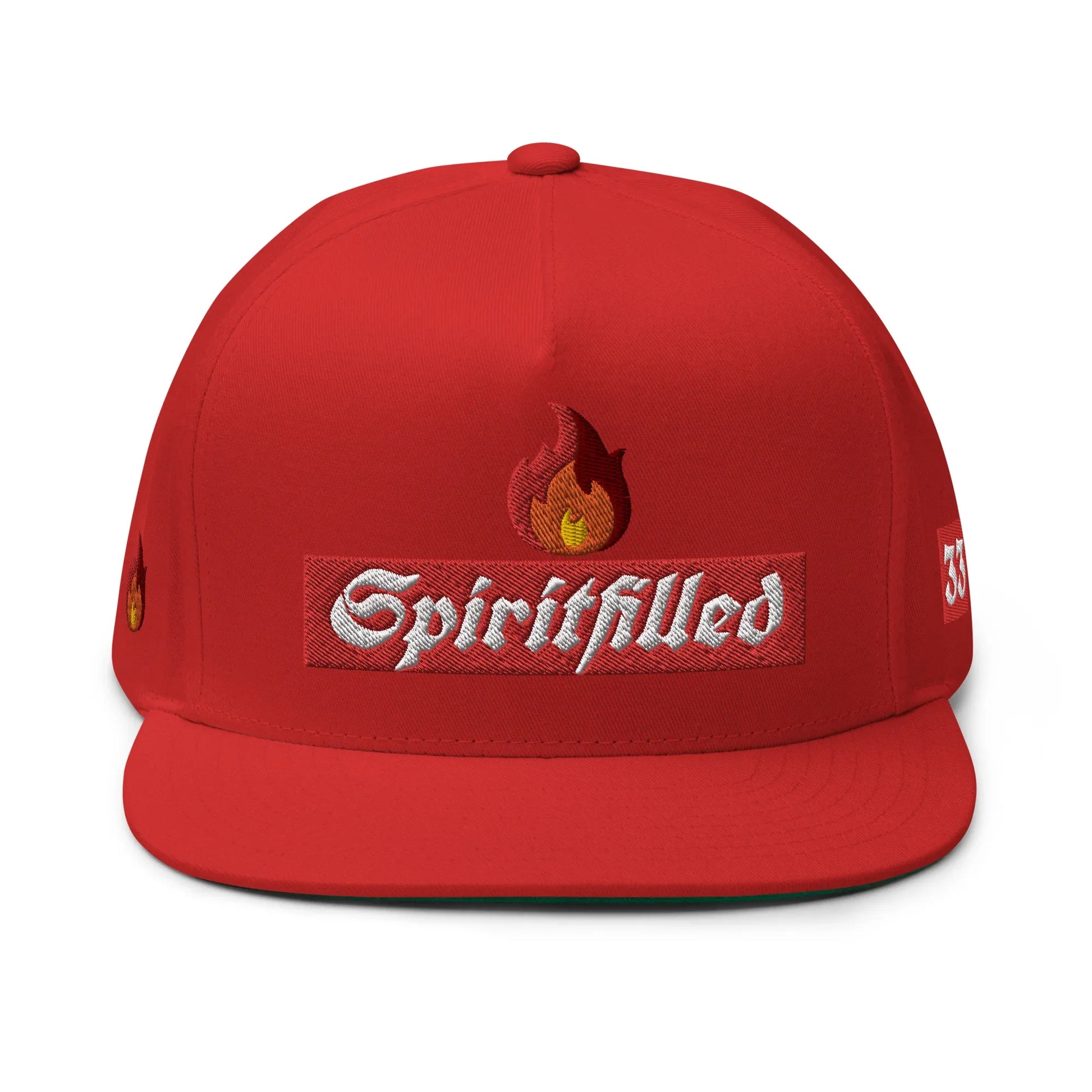 33 Spiritfilled Flat Bill Cap - Da G.A.T.E 33