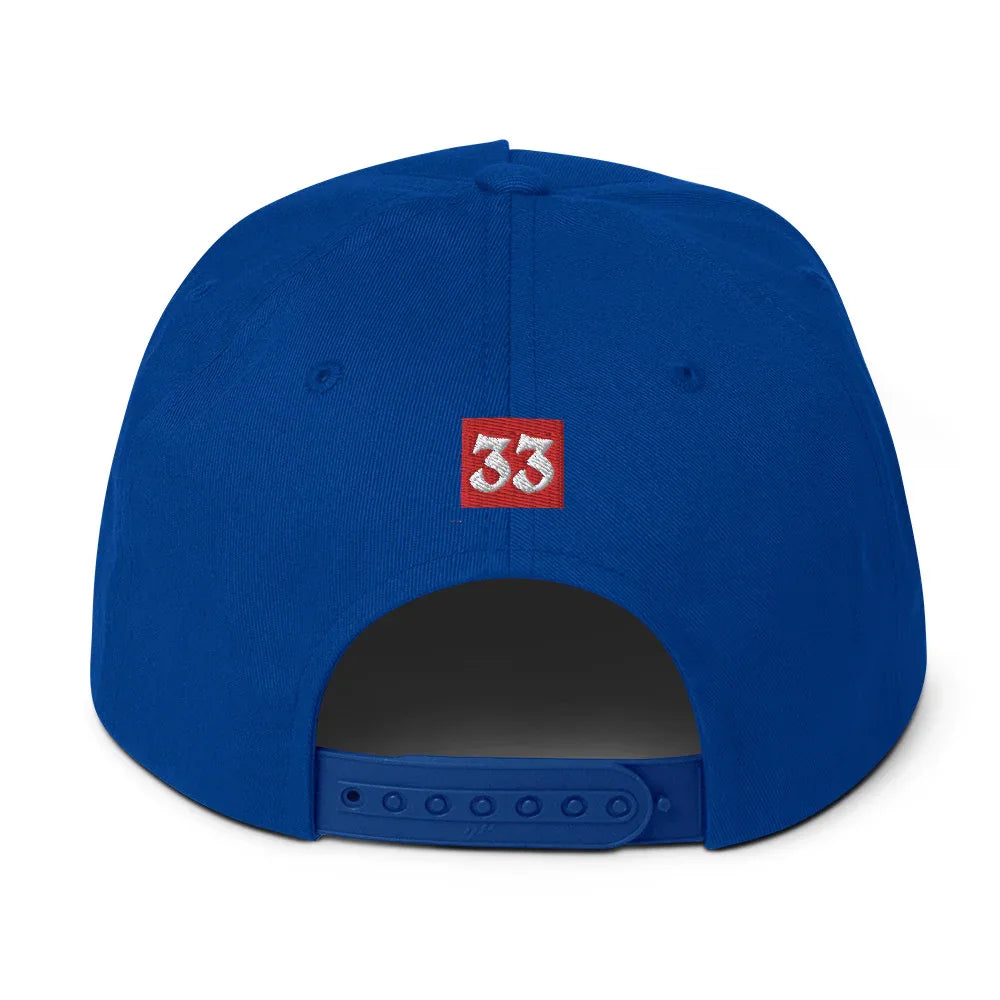 33 Spiritfilled Flat Bill Cap - Da G.A.T.E 33
